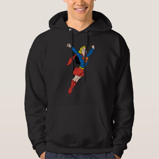 Supergirl Pose 6 Hoodie (Voorkant)