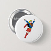 Supergirl Pose 6 Ronde Button 5,7 Cm (Voorkant /achterkant)