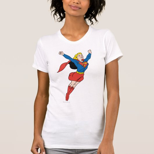 Supergirl Pose 6 T-shirt (Voorkant)