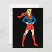 Supergirl Pose 7 Briefkaart (Voorkant / Achterkant)