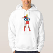 Supergirl Pose 7 Hoodie (Voorkant)