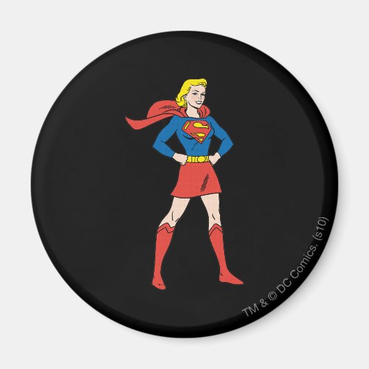 Supergirl Pose 7 Magneet (Voorkant)