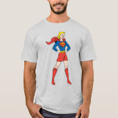 Supergirl Pose 7 T-shirt (Voorkant)