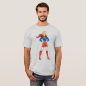 Supergirl Pose 7 T-shirt (Voorkant volledig)