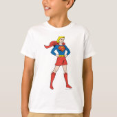 Supergirl Pose 7 T-shirt (Voorkant)