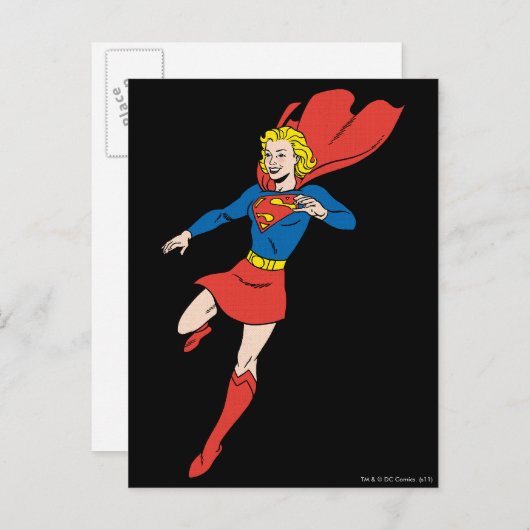 Supergirl Pose 8 Briefkaart (Voorkant / Achterkant)