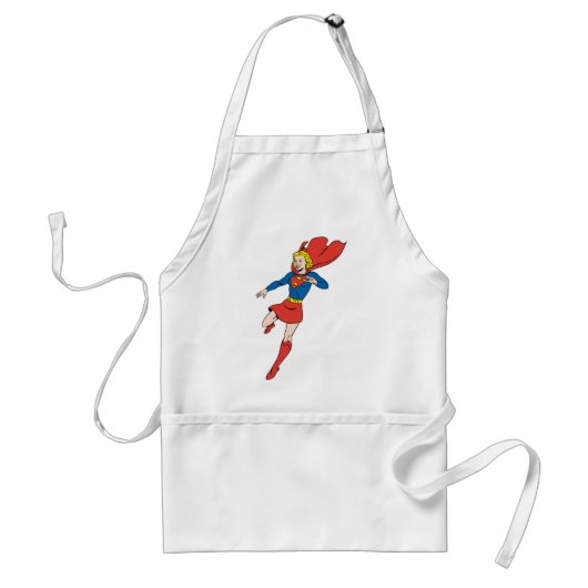 Supergirl Pose 8 Standaard Schort (Voorkant)