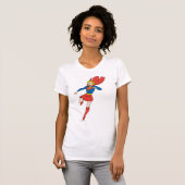 Supergirl Pose 8 T-shirt (Voorkant volledig)