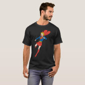 Supergirl Pose 8 T-shirt (Voorkant volledig)
