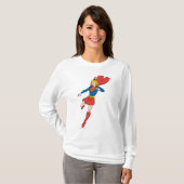 Supergirl Pose 8 T-shirt (Voorkant volledig)