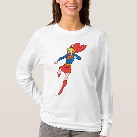 Supergirl Pose 8 T-shirt (Voorkant)