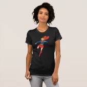 Supergirl Pose 8 T-shirt (Voorkant volledig)