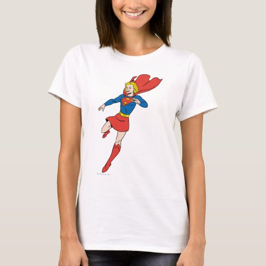 Supergirl Pose 8 T-shirt (Voorkant)