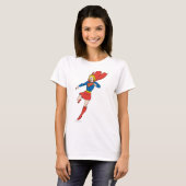 Supergirl Pose 8 T-shirt (Voorkant volledig)