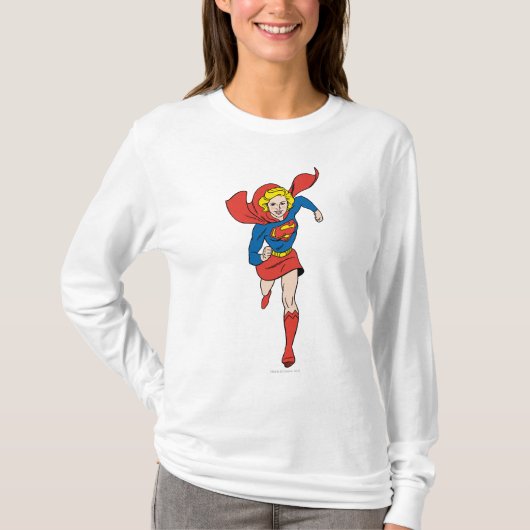 Supergirl Pose 8 T-shirt (Voorkant)