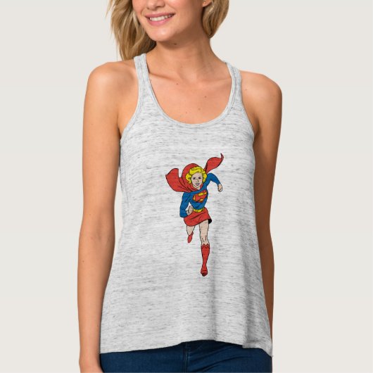 Supergirl Pose 8 Tanktop (Voorkant)