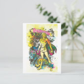 Supergirl Pose de Lux Briefkaart (Staand voorkant)