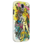 Supergirl Pose de Lux Case-Mate Samsung Galaxy Hoesje (Back/Rechts)