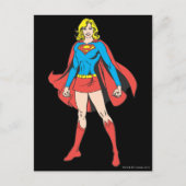 Supergirl Poses Briefkaart (Voorkant)