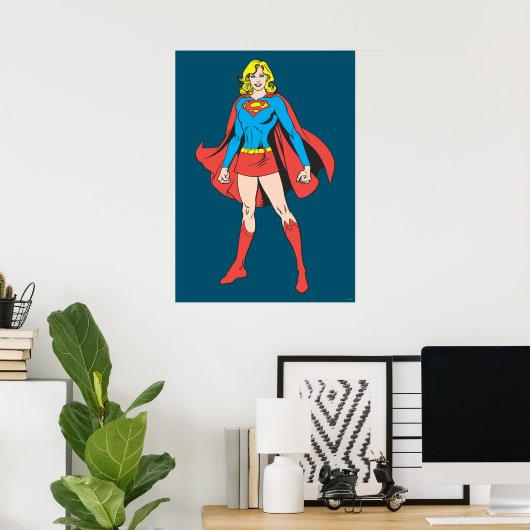 Supergirl Poses Poster (Thuiskantoor)