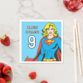 Supergirl Poses Servet (Insitu)