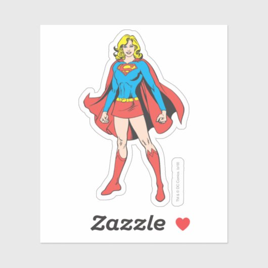 Supergirl Poses Sticker (Vel)