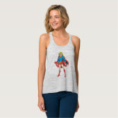 Supergirl Poses Tanktop (Volledige Voorkant)