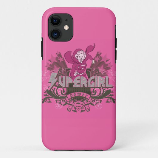 Supergirl Power 2 Case-Mate iPhone Case (Achterkant)