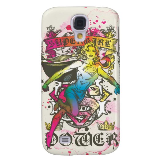 Supergirl Power Case-Mate Samsung Galaxy Hoesje (Achterkant)
