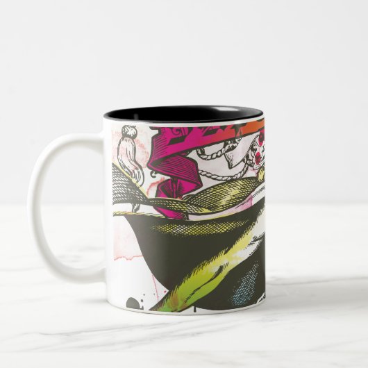 Supergirl Power Tweekleurige Koffiemok (Links)