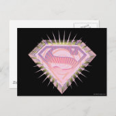 Supergirl Rad Logo Briefkaart (Voorkant / Achterkant)