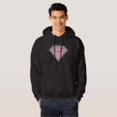 Supergirl Rad Logo Hoodie (Voorkant volledig)