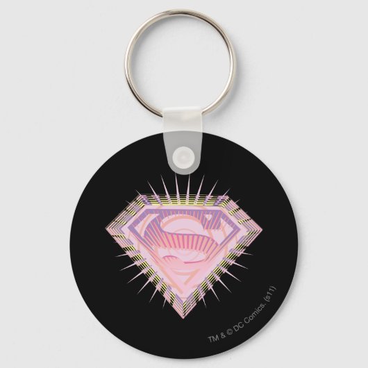 Supergirl Rad Logo Sleutelhanger (Voorkant)