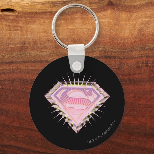 Supergirl Rad Logo Sleutelhanger (Voorkant)