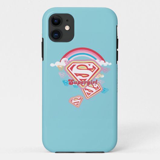 Supergirl Rainbow 2 Case-Mate iPhone Case (Achterkant)