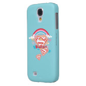 Supergirl Rainbow 2 Case-Mate Samsung Galaxy Hoesje (Achterkant Links)
