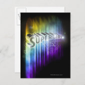 Supergirl Rainbow Briefkaart (Voorkant / Achterkant)