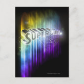 Supergirl Rainbow Briefkaart (Voorkant)