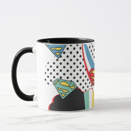 Supergirl Rainbow Cloud Pattern Mok (Links)
