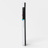 Supergirl Rainbow Stripes Case-Mate iPhone Case (Achterkant/links)