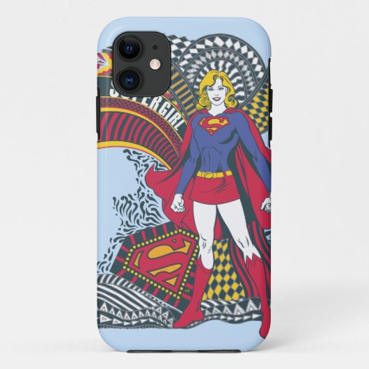 Supergirl Random World 1 Case-Mate iPhone Case (Achterkant)