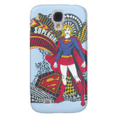 Supergirl Random World 1 Case-Mate Samsung Galaxy Hoesje (Achterkant)