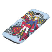 Supergirl Random World 1 Case-Mate Samsung Galaxy Hoesje (Onderkant)