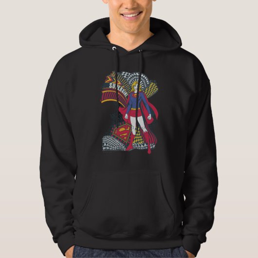 Supergirl Random World 1 Hoodie (Voorkant)