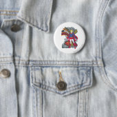 Supergirl Random World 1 Ronde Button 5,7 Cm (In situ)