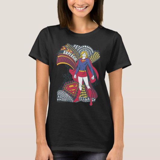 Supergirl Random World 1 T-shirt (Voorkant)