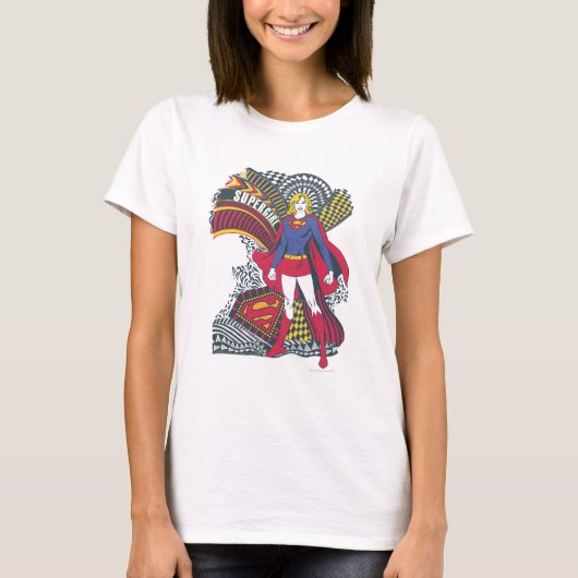 Supergirl Random World 1 T-shirt (Voorkant)