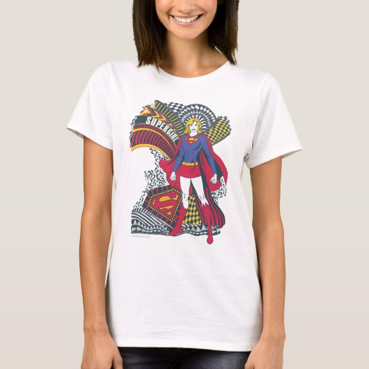 Supergirl Random World 1 T-shirt (Voorkant)