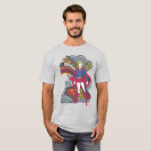 Supergirl Random World 1 T-shirt (Voorkant volledig)