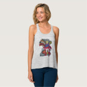 Supergirl Random World 1 Tanktop (Volledige Voorkant)